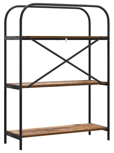 Könyvespolc Régi fa 80 x 30 x 109 cm Faanyag