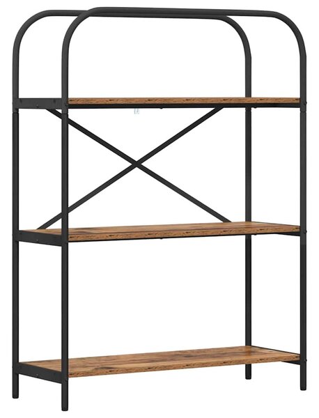Könyvespolc Régi fa 80 x 30 x 109 cm Faanyag
