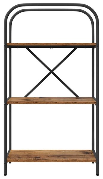 Könyvespolc Régi fa 60 x 30 x 109 cm Faanyag
