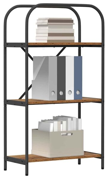 Könyvespolc Régi fa 60 x 30 x 109 cm Faanyag