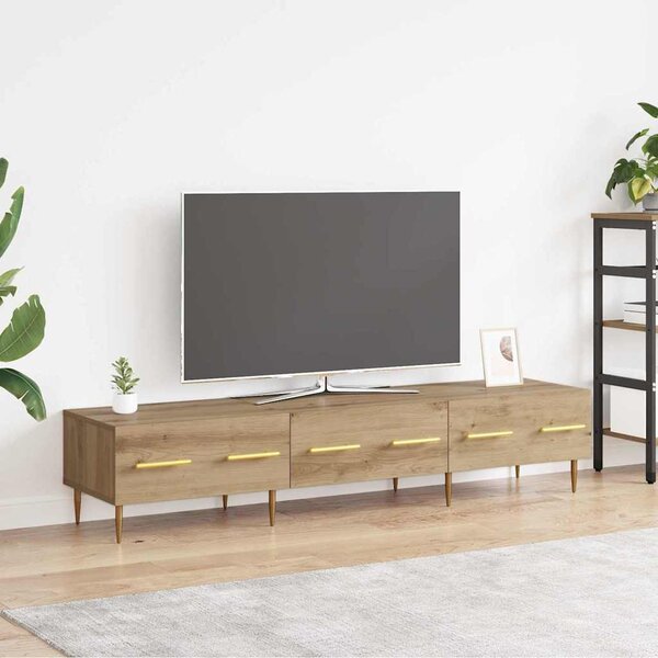 TV szekrény 150 x 36 x 30 cm Artisan tölgy Faanyag