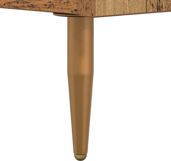 TV szekrény fiókkal Öreg fa 150 x 36 x 30 cm Faanyag