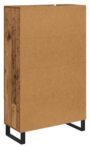 Magasfiú fiókkal Öreg fa 69,5 x 30 x 115 cm Faanyag