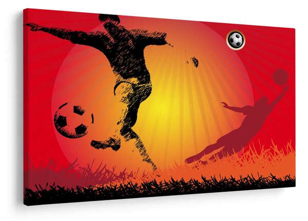 Kép - futball (90x60 cm)