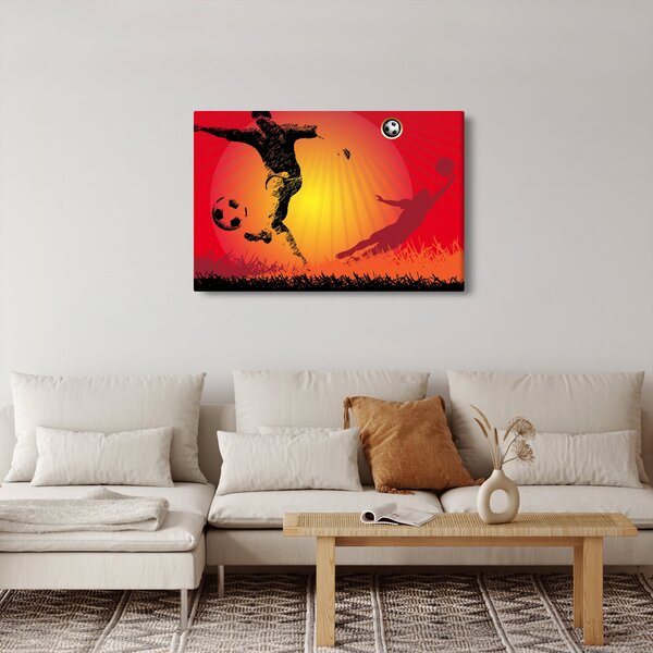 Kép - futball (90x60 cm)