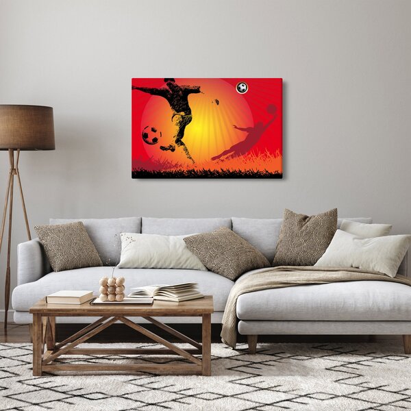 Kép - futball (90x60 cm)