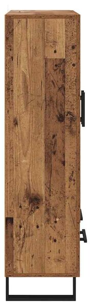 Magasfiú fiókkal Öreg fa 69,5 x 30 x 115 cm Faanyag