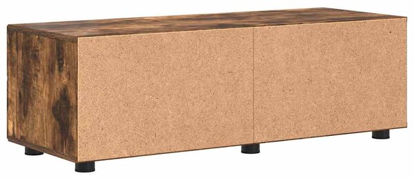 TV szekrény fiókkal Füstölt tölgy 100.5 x 39 x 30 cm Faanyag