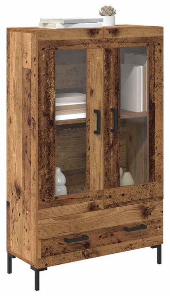 Magasfiú fiókkal Öreg fa 69,5 x 31 x 115 cm Faanyag