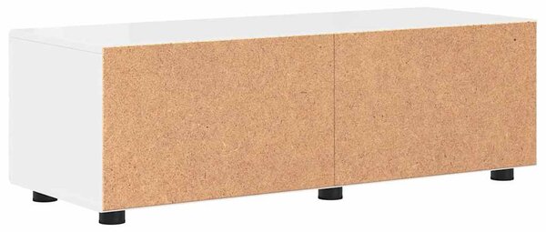 TV szekrény fiókkal Beton szürke 100.5 x 39 x 30 cm Faanyag