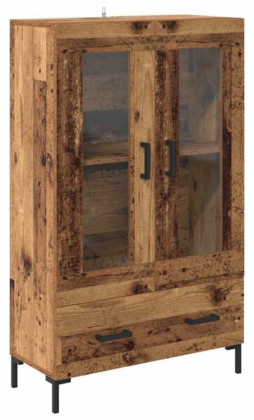 Magasfiú fiókkal Öreg fa 69,5 x 31 x 115 cm Faanyag