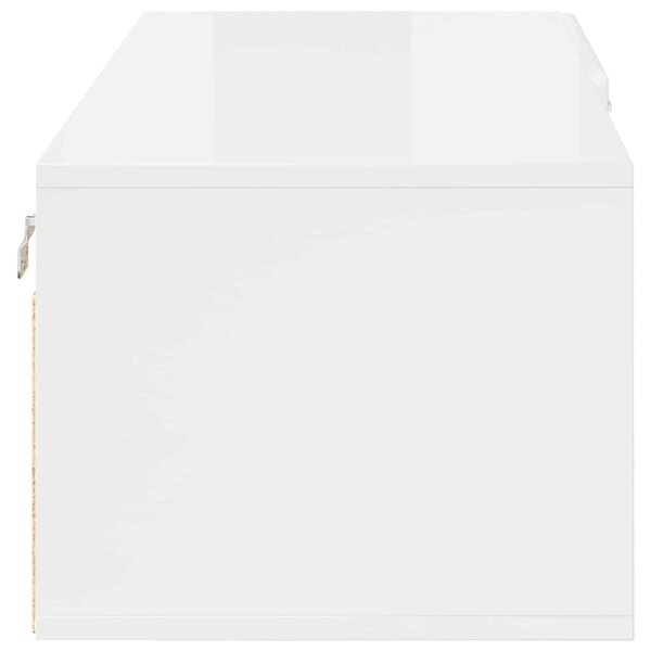 TV szekrény fiókkal Beton szürke 100.5 x 39 x 30 cm Faanyag