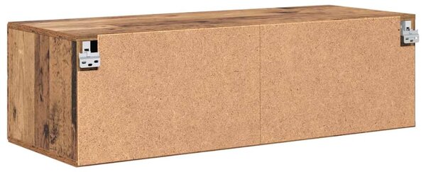 TV szekrény fiókkal Régi fa 100.5 x 39 x 30 cm Faanyag
