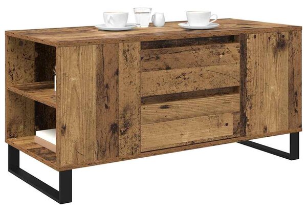 Dohányzóasztal Öreg fa 102 x 44,5 x 50 cm Faanyag