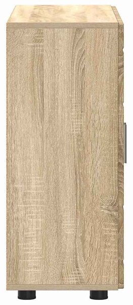 Fából Készült Szekrény Sonoma tölgy 88,5 x 30,5 x 73 cm Faanyag