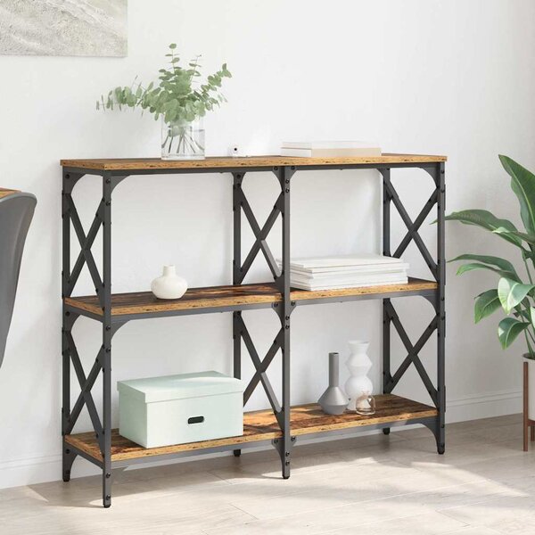 Konzolasztal Öreg fa 100 x 28 x 80,5 cm Faanyag