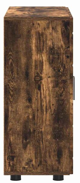 Fából Készült Szekrény Füstölt tölgy 88,5 x 30,5 x 73 cm
