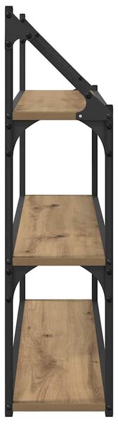 Falpolc polcokkal Artisan tölgy 80 x 21 x 78,5 cm Faanyag
