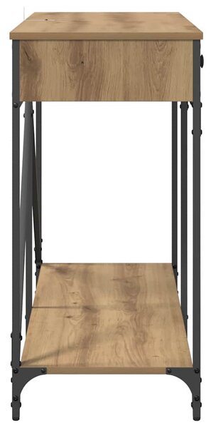 Konzolasztal fiókkal Artisan tölgy 100 x 39 x 78,5 cm Faanyag
