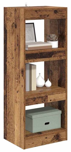 Könyvespolc Régi fa 40 x 30 x 103 cm Faanyag