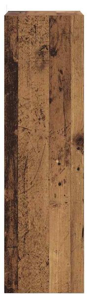 Könyvespolc Régi fa 40 x 30 x 103 cm Faanyag