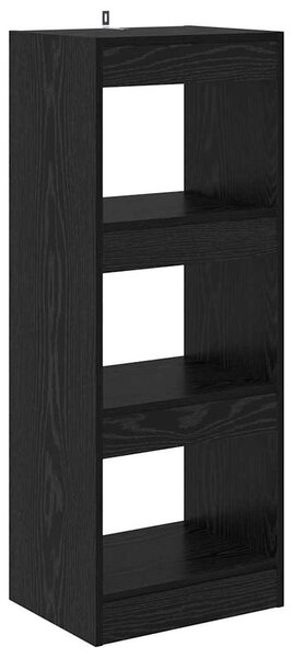 Könyvespolc Musta tammi 40 x 30 x 103 cm Faanyag