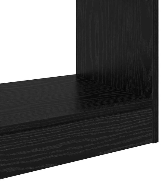 Könyvespolc Musta tammi 40 x 30 x 103 cm Faanyag