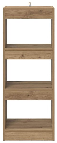 Könyvespolc kézműves tölgy 40 x 30 x 103 cm Faanyag
