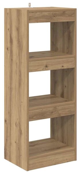 Könyvespolc kézműves tölgy 40 x 30 x 103 cm Faanyag