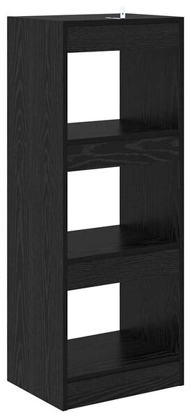 Könyvespolc Musta tammi 40 x 30 x 103 cm Faanyag