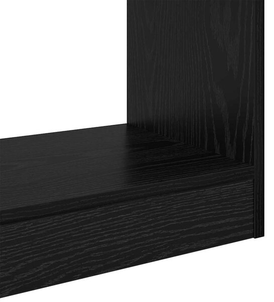 Könyvespolc Musta tammi 60 x 30 x 72 cm Faanyag