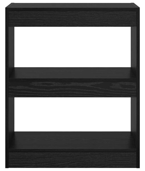Könyvespolc Musta tammi 60 x 30 x 72 cm Faanyag