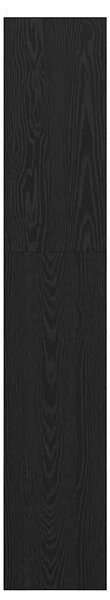 Könyvespolc Musta tammi 60 x 30 x 166 cm Faanyag