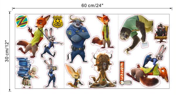 Falmatrica "Zootopia 2" 30x90cm