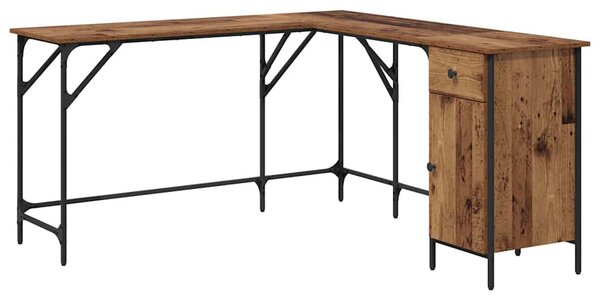 Asztal Öreg fa 141 x 141 x 75 cm Faanyag