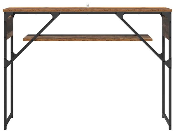 Konzolasztal Öreg fa Szerelt Fa 105x30x75cm