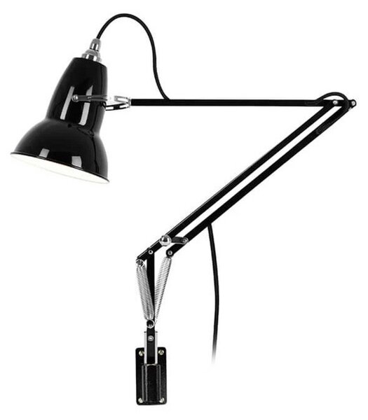 Fali Lámpa Anglepoise, Original 1227, Fekete, Dolgozószoba / iroda, Fém, Dizájn