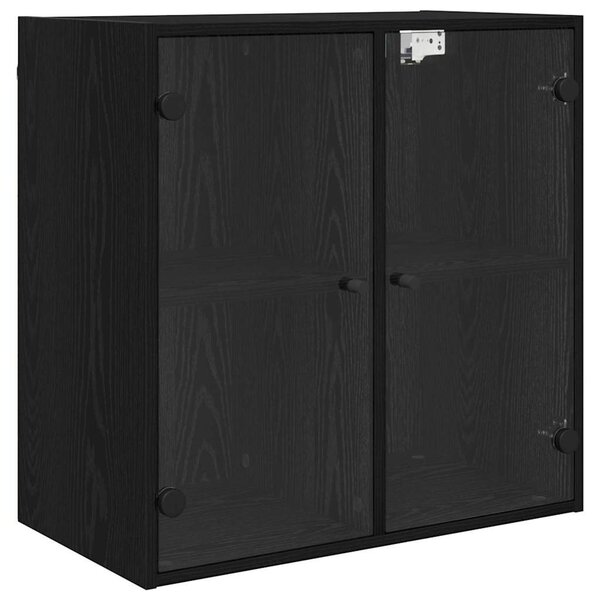 Fali Szekrény Fekete tölgy 68 x 37 x 68,5 cm Faanyag