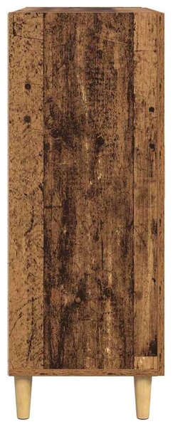 Széf fiókkal Régi fa 34 x 69,5 x 90 cm Faanyag