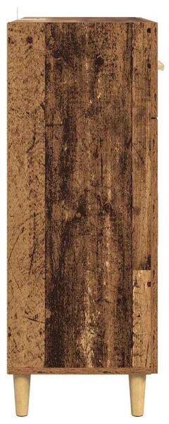 Széf fiókkal Régi fa 34 x 69.5 x 89 cm Faanyag