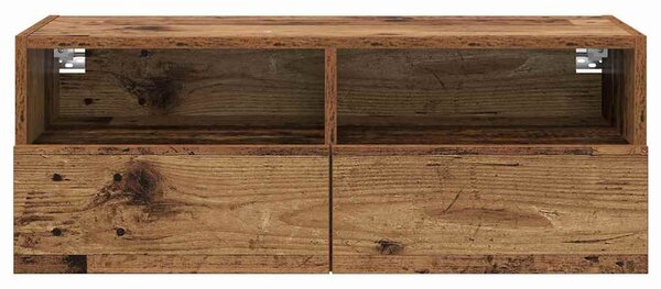TV Fali Szekrény Öreg fa 80 x 30 x 30 cm Faanyag