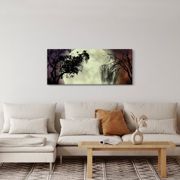 Kép - Telihold a felszín felett (120x50 cm)