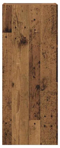 TV Fali Szekrény Öreg fa 40,5 x 30 x 102 cm Faanyag