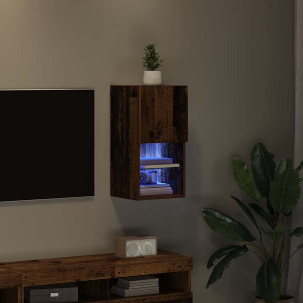 Falsítható TV Szekrény Öreg fa 30,5 x 30 x 60 cm Faanyag