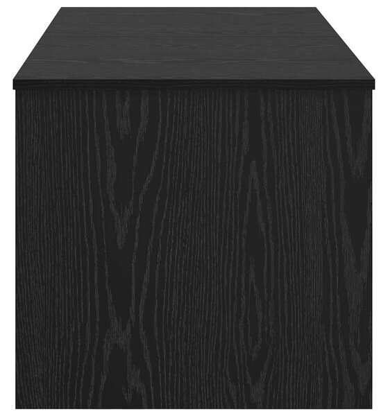 Dohányzóasztal Fekete tölgy 102 x 50,5 x 46,5 cm Faanyag