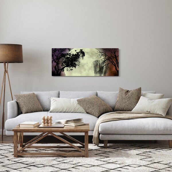 Kép - Telihold a felszín felett (120x50 cm)