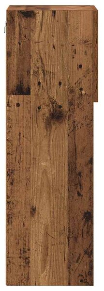 Falsítható TV Szekrény Öreg fa 30,5 x 30 x 90 cm Faanyag