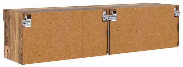 TV szekrények 2 pcs Öreg fa 60 x 30 x 30 cm Faanyag