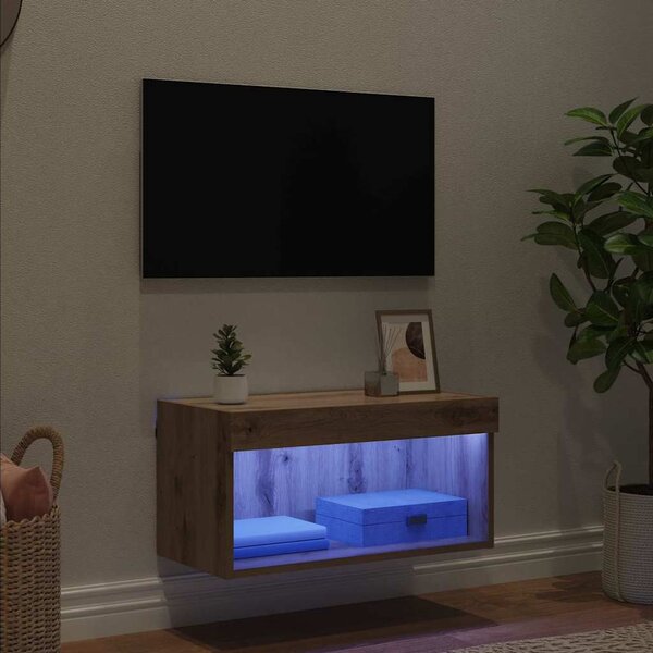 TV szekrény Artisan tölgy 60 x 30 x 30 cm Faanyag