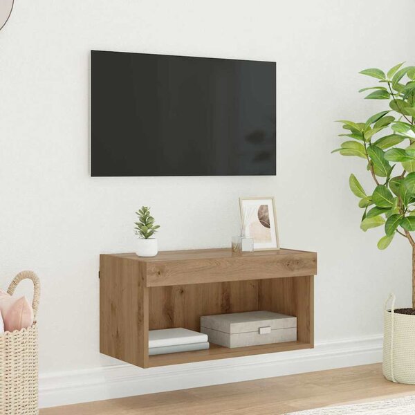 TV szekrény Artisan tölgy 60 x 30 x 30 cm Faanyag